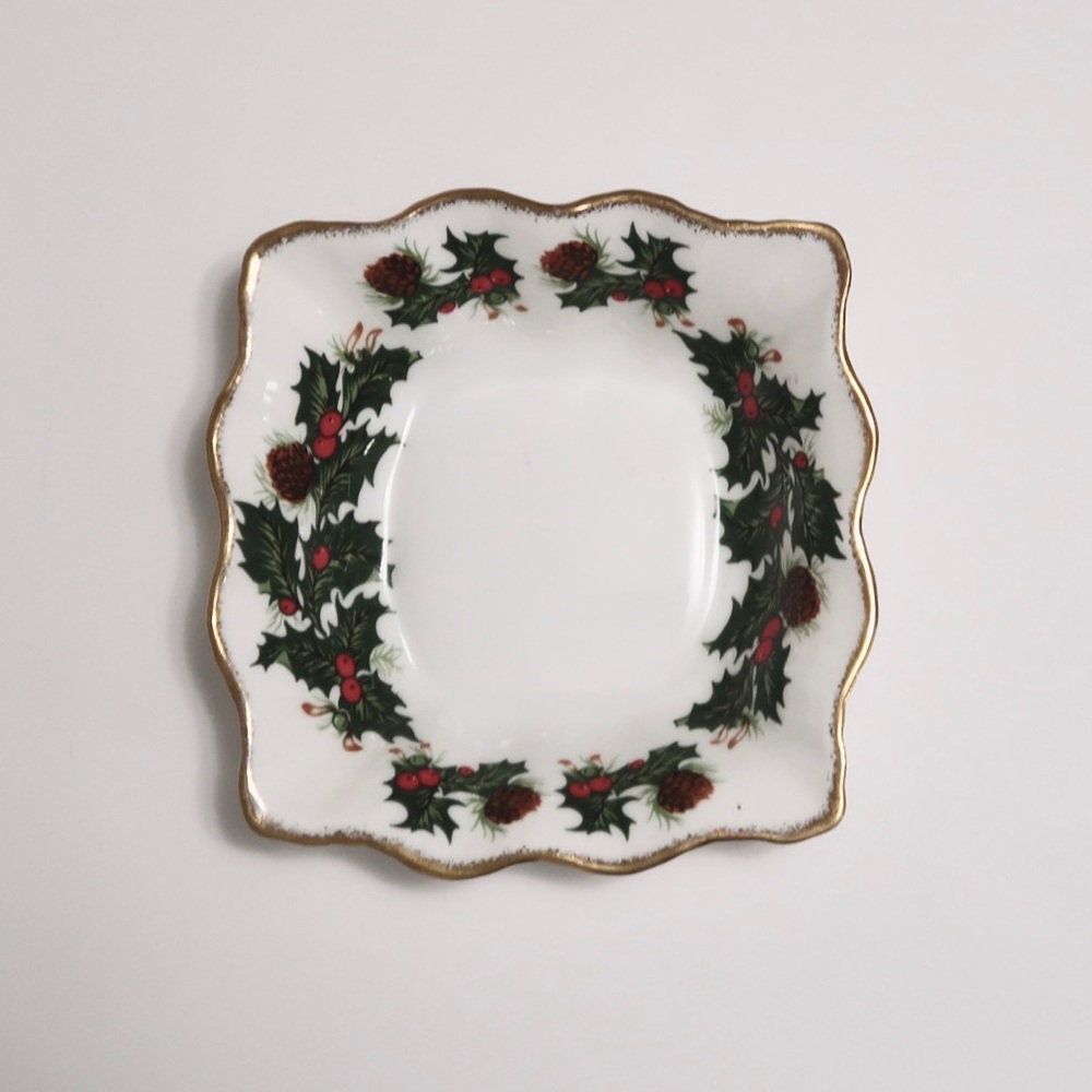 Queen's Christmas Candy Dish